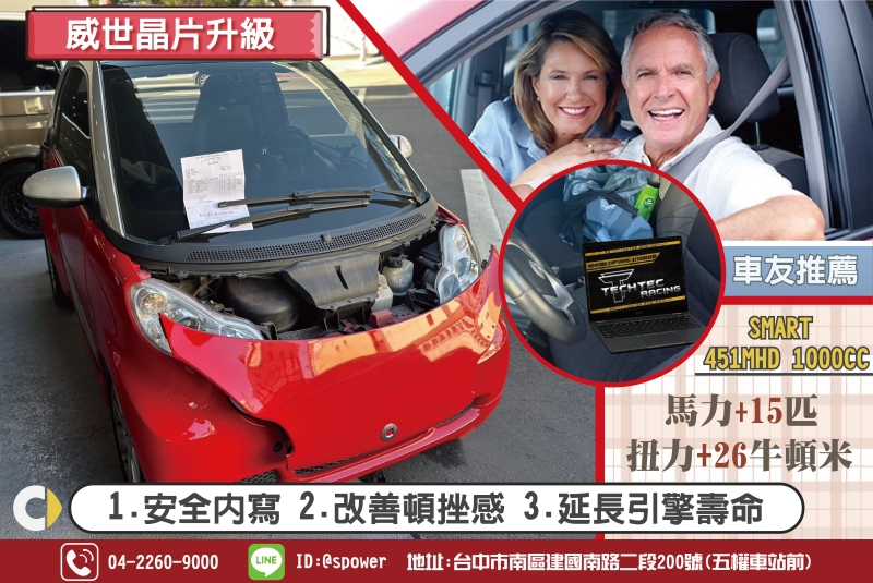 SMART451MHD升級威世晶片-IPHONE不安裝軟體等於白買了,  就跟買車不升級晶片就浪費了!